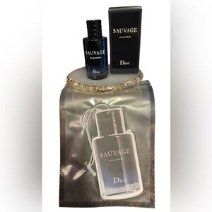 Dior Sauvage Car Freshie& Authentic Mini Dabber Bundle